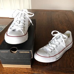White Converse Sneakers